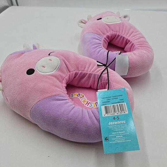 Squishmallows Girl's Slipper 4-5 Pink NWT‎ - Picture 3 of 7